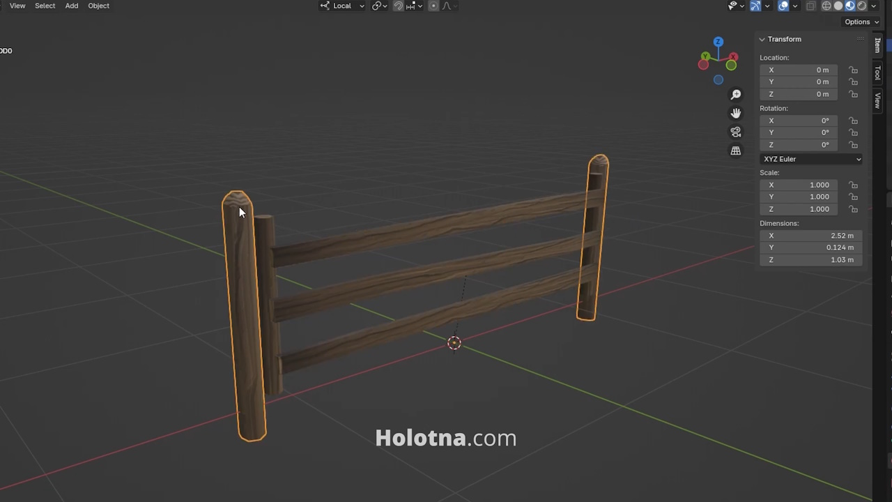 Parent Object’s Pivot Point Location