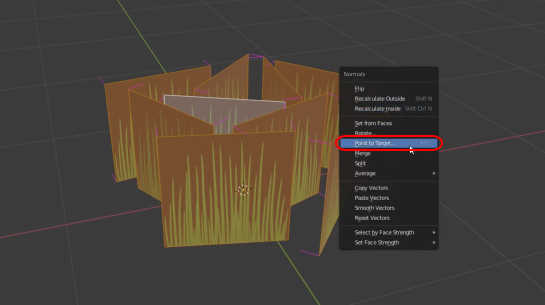 Flip Normals Menu