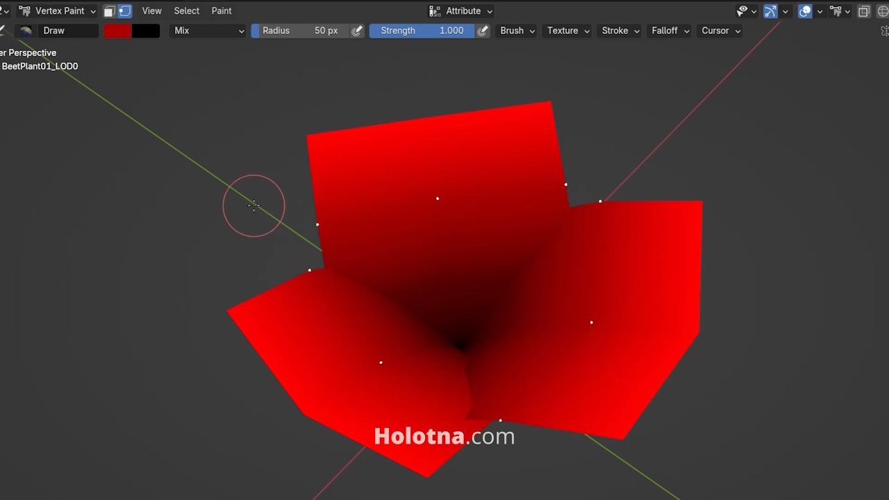 Finishing Up the Vertex Colors