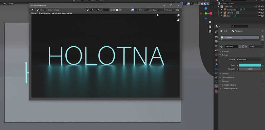 The Rendered Result