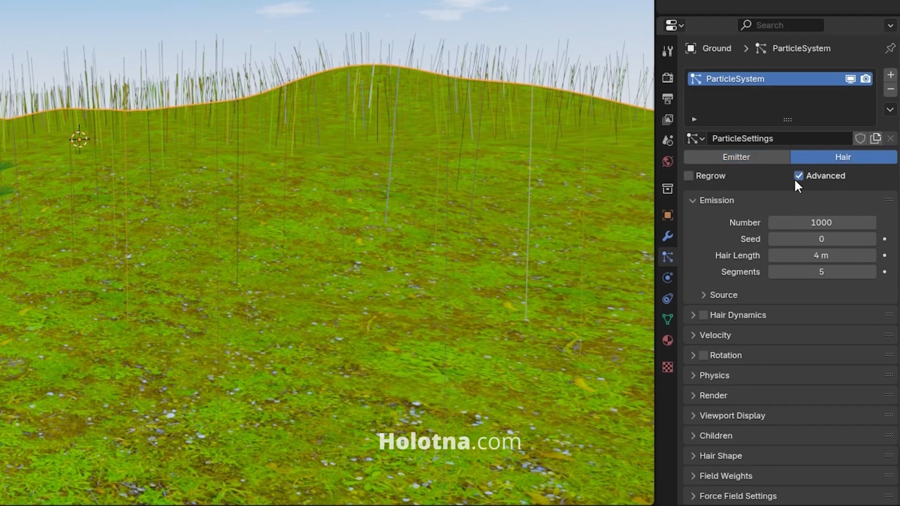 Adding the Particle System