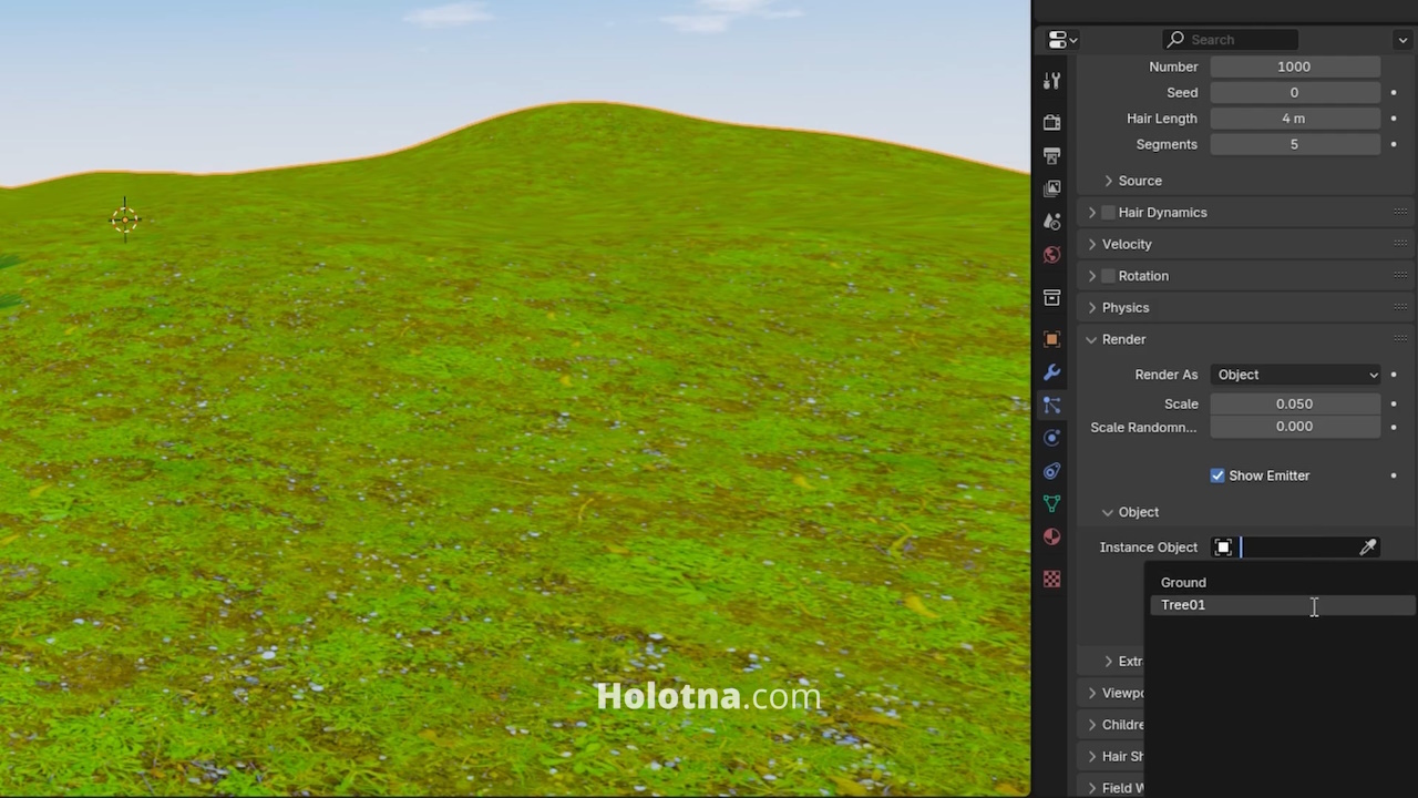 Spawning Objects with the Particle System