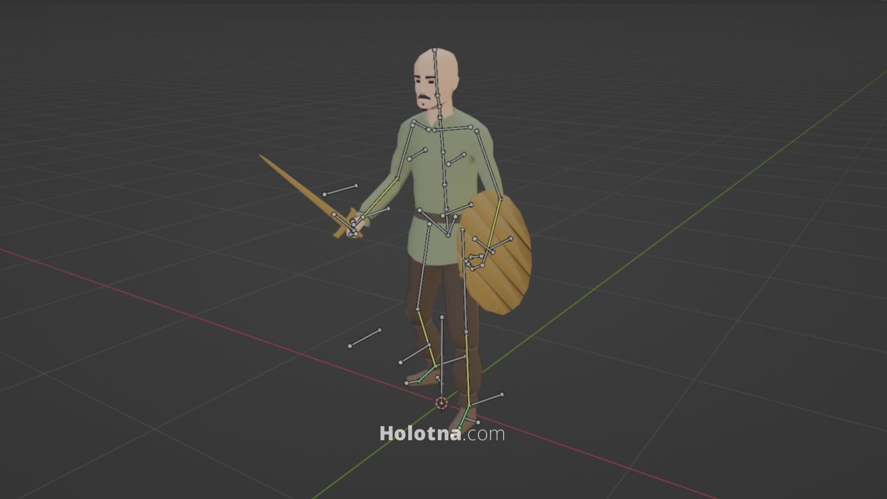 3D Character in Blender