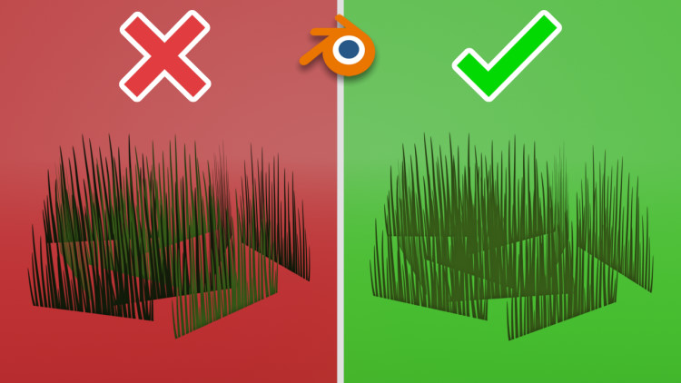 Fix Unity Grass Shading / Color in Blender