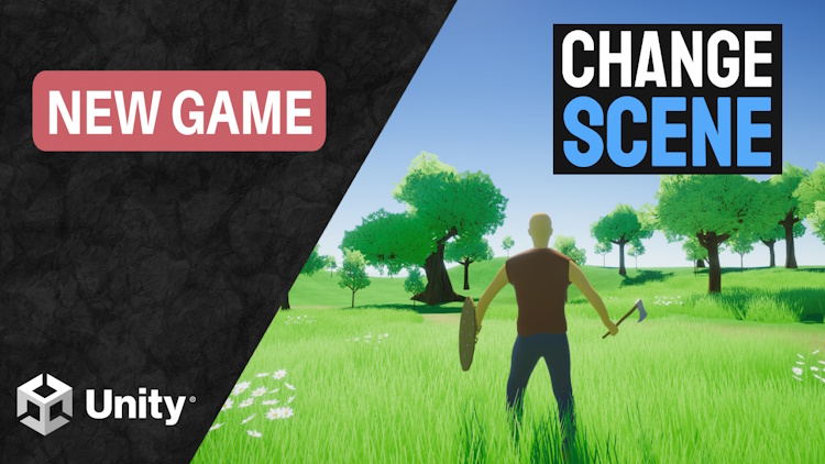 How to Change Scene with a Button Click in Unity