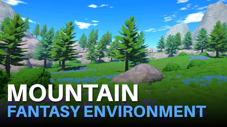 Mountain - Stylized Fantasy Environment